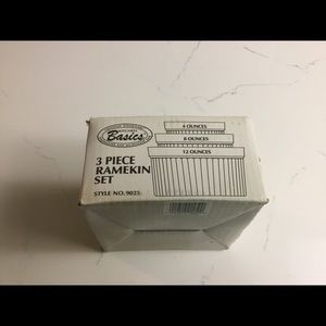 3 PIECE RAMEKIN SET